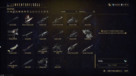 how to get rid of weapons in warframe|How do I get rid of weapons : r/Warframe .